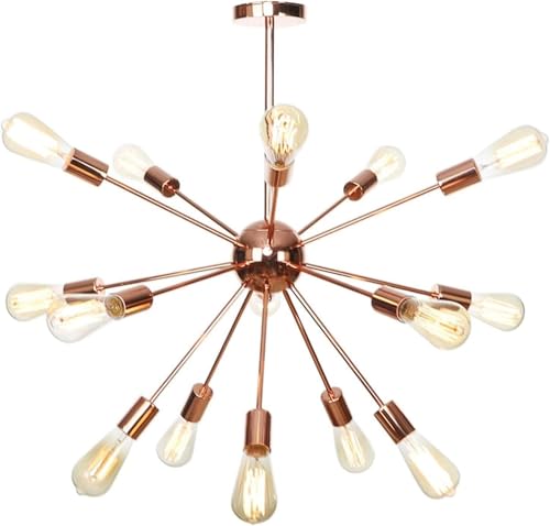 Plafonnier suspension industrielle lustre de plafond noir salon salle à manger