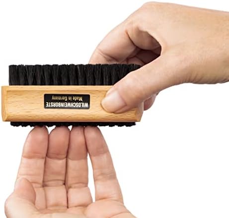 REMOS Hand and Nail Brush double-sided made of beech wood with boar bristles