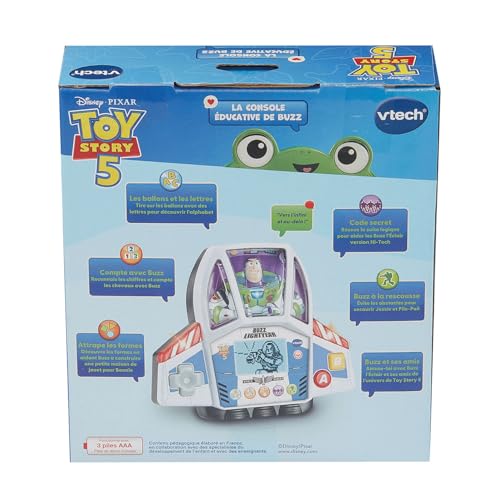 Jeu Éducatif Vtech 80-593805vtech – Console Éducative de Buzz avec 5 Jeux Interactifs - vue 5