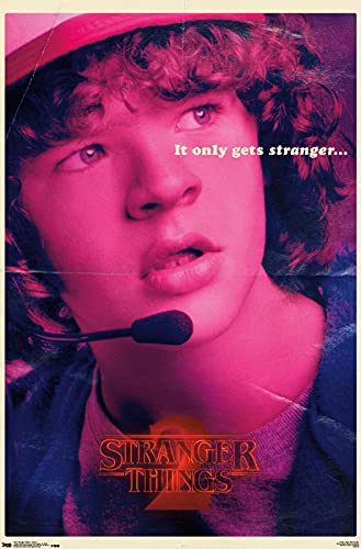 Poster Stranger Things Dustin pour personnaliser un mur de chambre d'ado