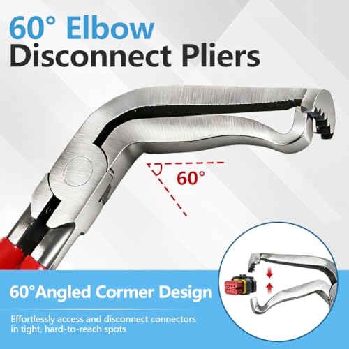 Upgrade 3PCS Automotive Electrical Disconnect Pliers Kit - image 3
