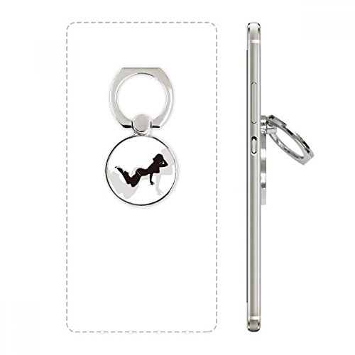 Soporte universal para teléfono móvil con anillo de sujeción de silueta