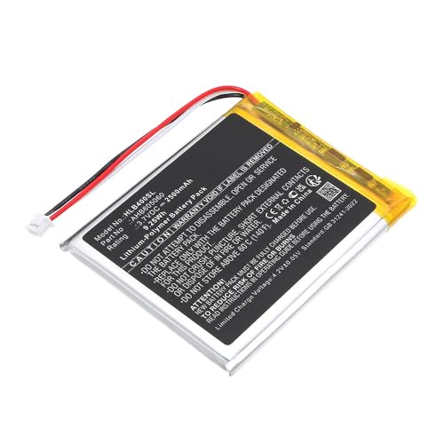 CELLONIC Batteria Ricambio Per Baby Monitor GHB UU24 | 1000mAh 3.7V Litio Polimeri | Sicura E Duratura