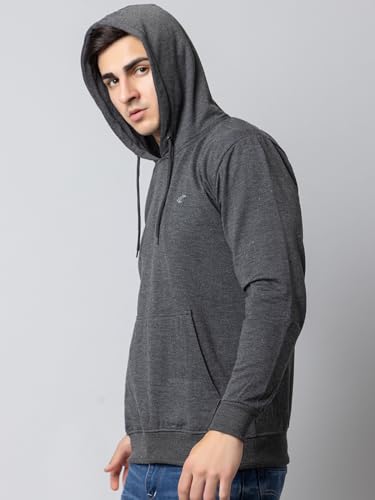 Image of EKOM Hoodies Sweatshirt for Men | Fleece Mens Hooded Sweatshirt | Casual, Lightweight, Fashionable, Trendy, Solid Men's Winter Hoodie