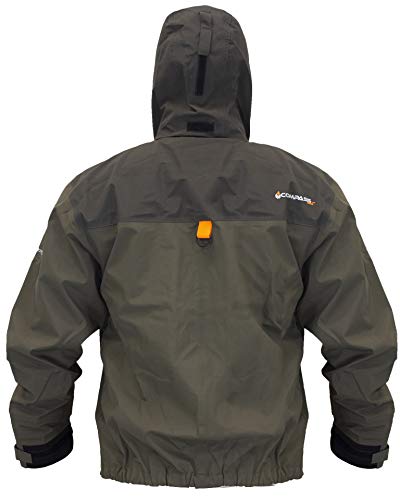 Sg23185-8485-Lg Pt. Guide Wading Jacket, Stone & Taupe, Lg #TOP5