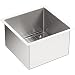 KOHLER K-5287-NA Strive 15 X 15-Inch Under-Mount Bar Sink with Basin Rack, Stainless Steel, 1-Pack