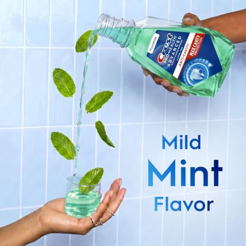 Pro-Health Advanced Maximum Cavity Protection Mouthwash - Alcohol-Free -Mild Mint - 2x1L - image 6