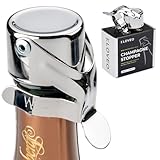 シャンパンストッパー KLOVEO 特許取得済シール イタリア製 プログレード WAF シャンパンボトルストッパー プロセッコ カヴァ スパークリングワインストッパー