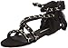 Produktbild Buffalo London 309-14285-1 Nubuck PU Black 01 117233, Damen, Sandalen/Fashion-Sandalen, Schwarz (Black 01), EU 36