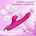 Vibradorador Mujer 4in1 juguetes sexuales, Vibrador Punto G Clítoris 7x10 modos de empuje vibración succión lamiendo consoladores.. para mujer sexy, juguetes eróticos pour jouets sexuels