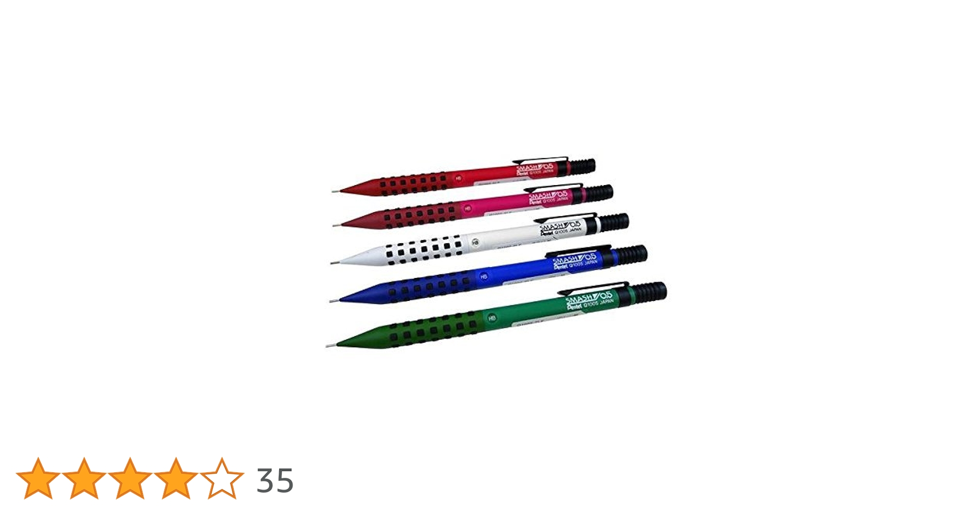 Amazon.co.jp: スマッシュ ロフト限定カラー軸 0.5mm コンプリート