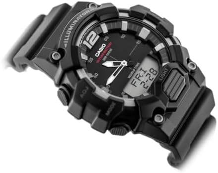 Casio Relógio masculino Collection HDC-700, Preto, One Size