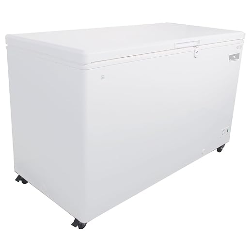 Kelvinator KCCF170WH 17.3 Cu Ft Commercial Chest Freezer with Heavy Duty Basket Storage for Frozen food | 29-5/16"W x 36-1/2"H x 59-1/2"D, Sealed Cabinet Interior, White Exterior, 115v (-15°F to 10°F)