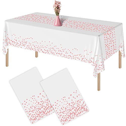 Vaktop Einweg Tischdecke 2 Stück Rosegold