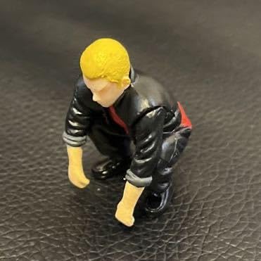 ヤンキー 1/64サイズフィギュア Amazon.co.jp: 1/24スケール ヤンキーフィギュア1体④ジオラマ 暴走族