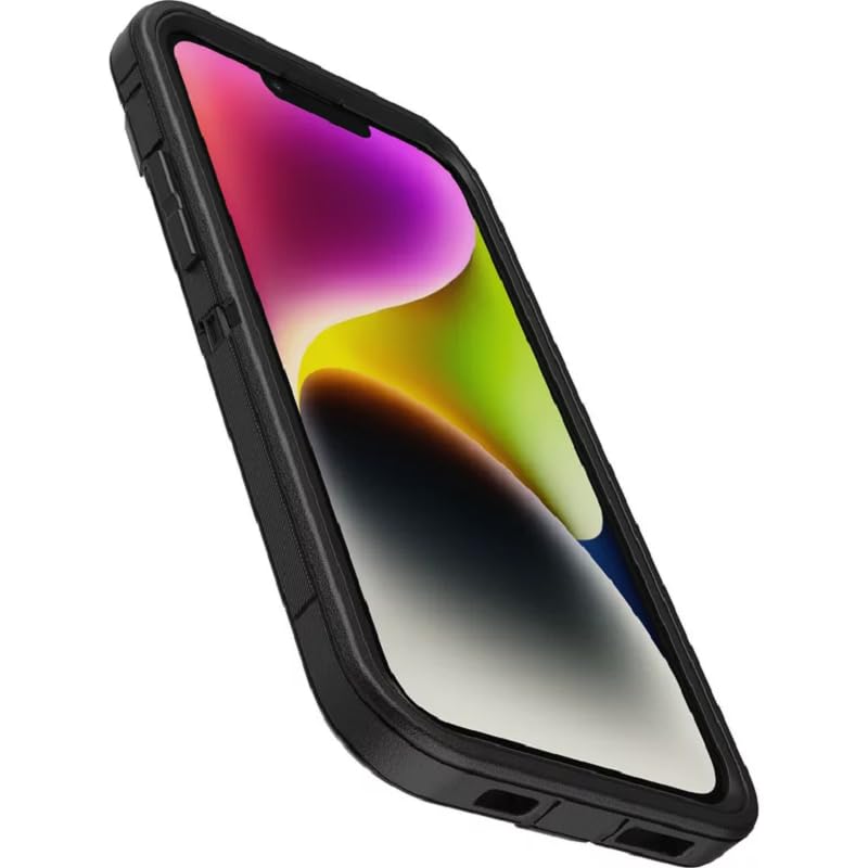 OtterBox Defender Series Screenless Edition Case for iPhone 14 Plus (Only) - Case Only - Microbial Defense Protection - Non-Retail Packaging - (Black) - image 3