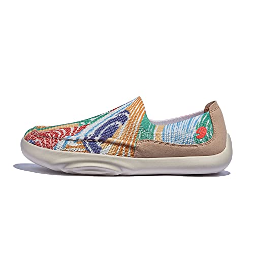Image of UIN Womens Loafers Casual Travel Barefoot Shoes Lightweight Comfort Slip On Sneakers Mojacar