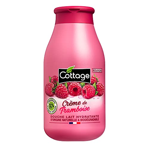 Douche Lait Cottage Framboise : votre pause bien-être naturelle sous la douche matin et soir