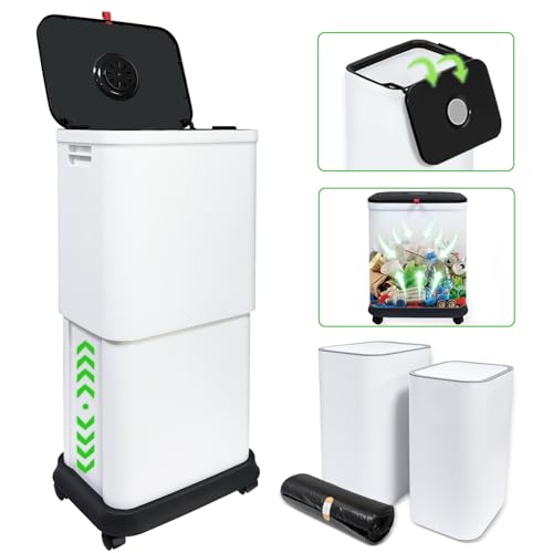 HI NINGER 3-Pack Trash Can Set