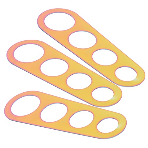 UTHCLO 3個ステンレススチール製 パスタメジャー 意面測量器 キッチン用