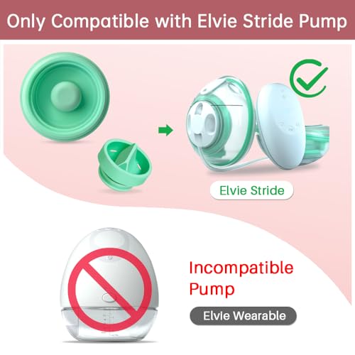 TB Tbuymax 4pc Diafragma y 8pc Válvulas Compatibles para Bomba de Leche Elvie Stride miniatura 2