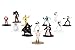 Jada Star Wars Nano Metalfigs 12-Pack – Series 1 Toys | 1.65” Die-Cast Mini Figures Featuring Luke Skywalker, Darth Vader, Princess Leia, and More