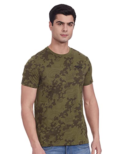 Image of Wrangler Men's Solid Fitted Tshirts