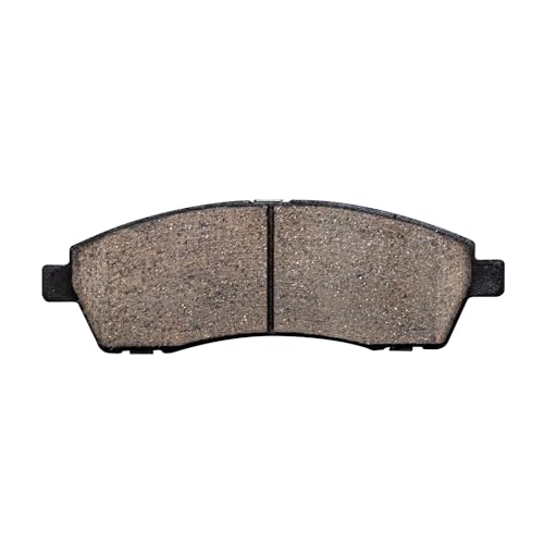 Image of Detroit Axle - Rear Brake Pads for 2000-2005 Ford Excursion 1999-2004 Ford F-250 F-350 Super Duty Ceramic Brake Pads w /Hardware 2001 2002 2003 Replacement