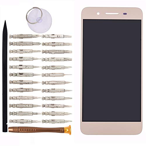 Image of LCD Screen Display Digitizer Touch Panel Without Frame Screen Replacement for Huawei Enjoy 5s Huawei GR3(Gold)