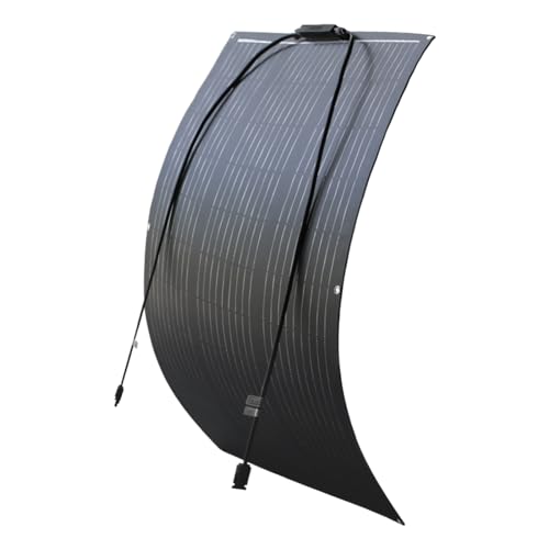 Placas solares 100W monocristalinas flexibles para techos sin obras 4