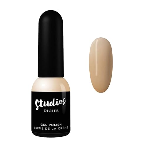 Didier Lab - Esmalte de gel Studios Creme de la Creme - Productos profesionales de pedicura de manicura - Pigmento rico para una cobertura completa