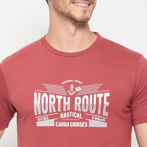Image of Duke Stardust Men Half Sleeve Round Neck Cotton T-Shirt