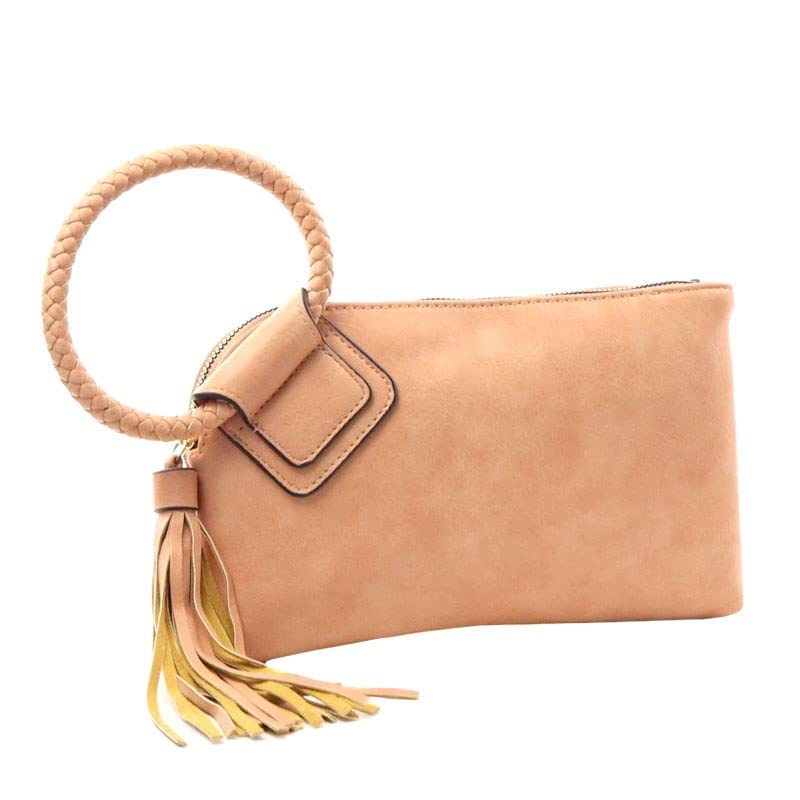 Image of Womens Clutch Purse Wristlet Wallet Evening w /Hand Strap Casual Formal Vegan Leather - Metro Muse