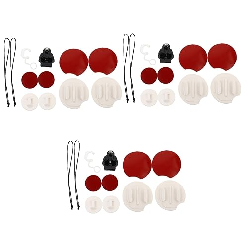 KOMBIUDA 3sets Surfboard Mount Adapter Kit Cameras Double Protection for Surfboards Kayaks Paddle Boards for Surfing Diving Snorkeling Activities