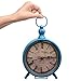 BELLE VOUS Retro Vintage Reloj de Escritorio 23x16,5cm - Reloj de Mesa...