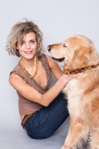 Bernsteinkette Hund | Bernsteinhalsband für Hunde und Katzen | Hundehalsband I Natürliches Halsband Hund aus echt Bernstein