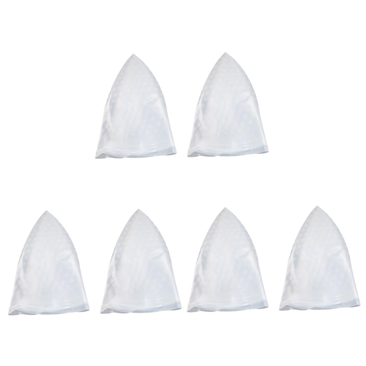 Beaupretty 6piezas Gorro De Teñir De Para Salón De Gorro Elástico Reutilizable Con Ganchos Para Resaltar y Teñir Cabello
