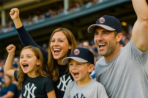 Gorra deportiva ajustable New York para niños miniatura 2