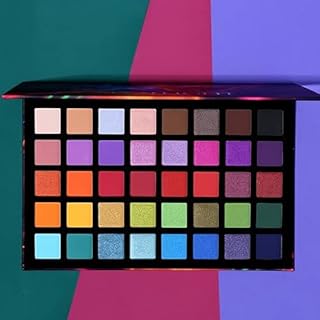 UCANBE Spotlight Eyeshadow Palette Professional 40 Color Eye Shadow Matte Shimmer Makeup Pallet Highly Pigmented Colorful Powder Long Lasting Waterproof Eye Shadow