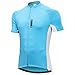 FEIXIANG Maillot Cyclisme Homme, Manche Courte Tenue Maillot T-Shirt Cycliste Respirant Séchage Rapid Vélo