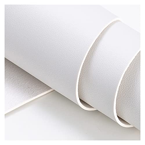 Tissu cuir simili souple blanc d'ameublement de haute densité 1,38x2m