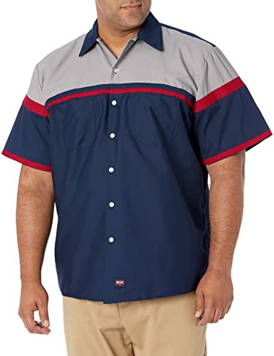 Red Kap Men's Performance Tech Short Sleeve Work Shirt
