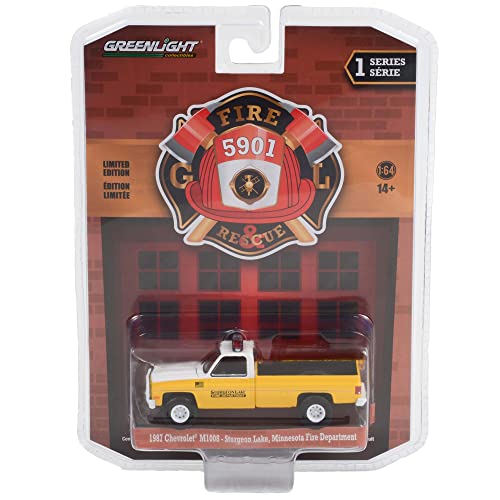 1992 Pickup Truck Rojo East Brookfield Forestry Serie 1 1/64 miniatura 2