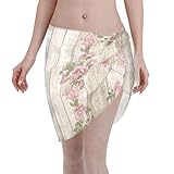 Performance du produit : tissu doux en mousseline de soie translucide offrant une couverture sexy avec des bords ondulés, respirant, séchage rapide et reste frais sur la peau. Léger et facile à transporter, convient à la plupart des gens sur les bateaux de croisière, la plage, la piscine, les lacs, les vacances, les parcs, les stations touristiques, ou partout où vous voulez comme couverture de maillot de bain ou jupe de plage. Les chemisiers en mousseline sont conçus avec une longueur de nœud supplémentaire, ce qui rend les nœuds très faciles.