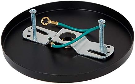 Miniatura 6 de B&P Lamp juego de toldo de acero poco profundo moderno de 5 14 pulgadas, negro