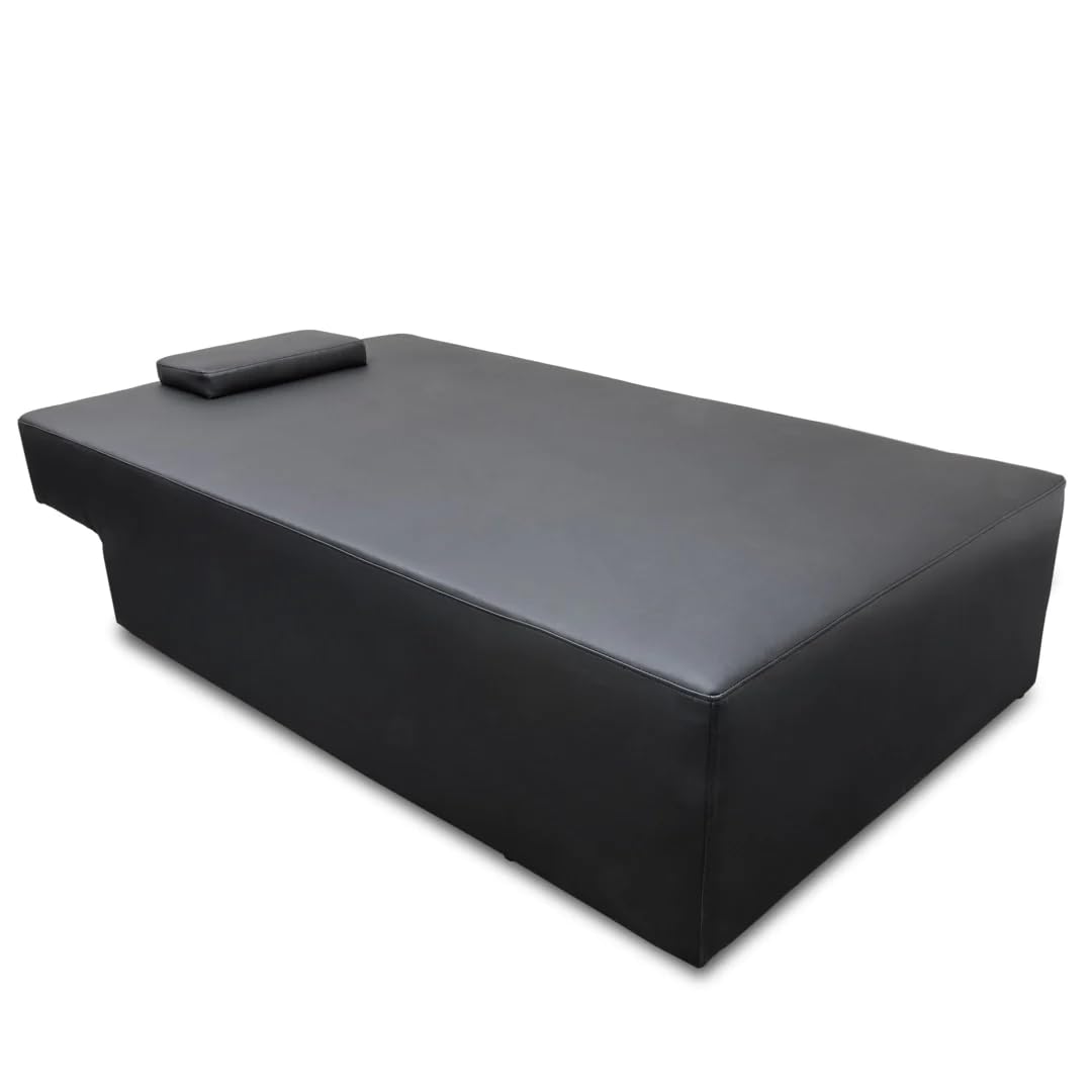 A&A Thai Massage Bed | Sturdy| Low and Wide | Dense Foam | Rich PU Vinyl | 500 lbs | T-21