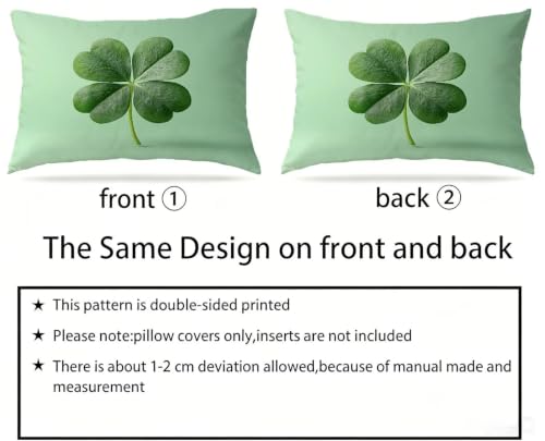 Housse de coussin en lin imperméable 50x70 cm vert de haute qualité décorative