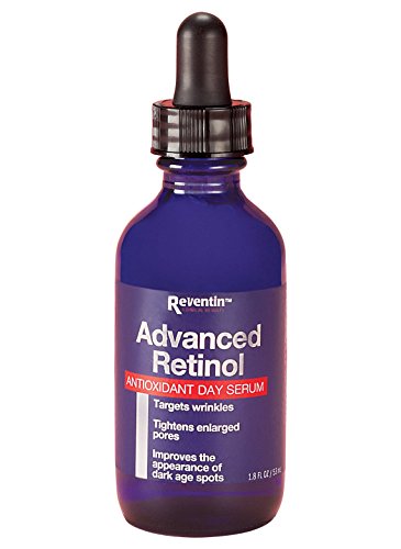 Reventin Advanced Retinol Face Serum. Antioxidant serum For Wrinkles, Enlarged Pores, And Dark Age Spots. 1.8oz.