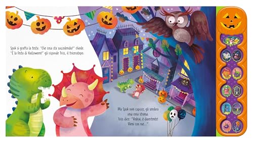 La Dinofesta Di Halloween. Un Libro Sonoro. Ediz. A Colori - 2