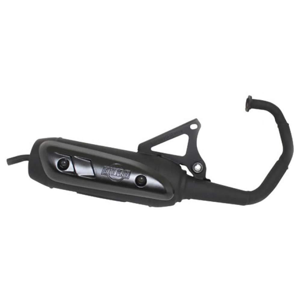 Leovince Sito Plus Scarico Completo Omologato CE Per MBK Ovetto 50 (2002-2012) E Yamaha Neos 50 - Sistema Di Scarico In Acciaio Per Scooter 50cc 2T - Prestazioni E Qualità Italiana